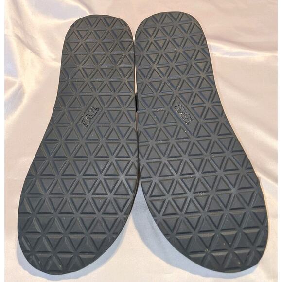 Teva Original Universal Slide Sandals Mens Size 11.5 Hook & Loop Olive / Gray - Picture 7 of 8